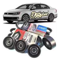 Comprar Kit 2 Correas Gates + 4 Poleas Poly Volkswagen Vento 2.5 