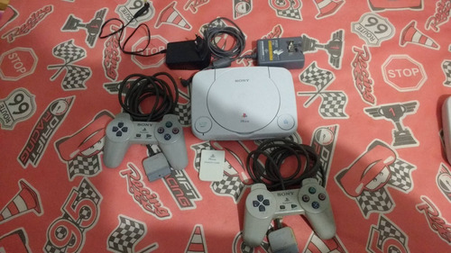 Playstation One - Ps1 + 10 Jogos