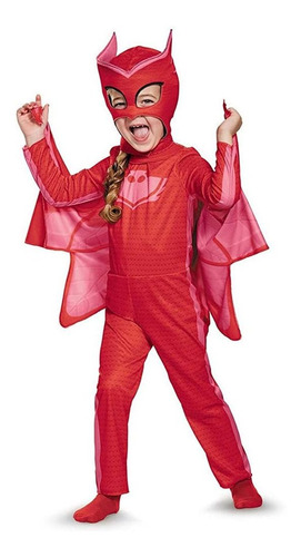 Disfraz Niño - Owlette Classic Toddler Pj Masks Costume, Peq