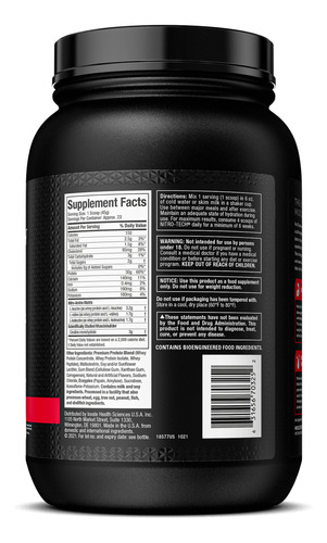 Nitro Tech Whey Protein + Creatina Myprotein 500g + Shaker Vanilla Ice Cream