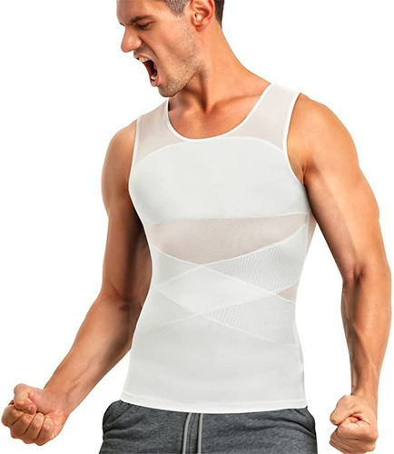 Camisa De Compresión Para Hombre Para Moldeador De Cuerpo, C