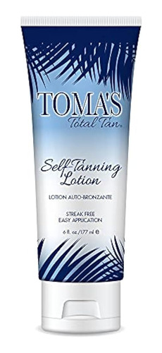 Toma's Total Tan Self-tanning Lotion |bronceado Instantáneo,