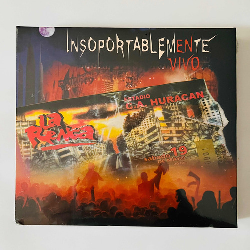 La Renga - Insoportablemente Vivo 2 Cd En Vivo