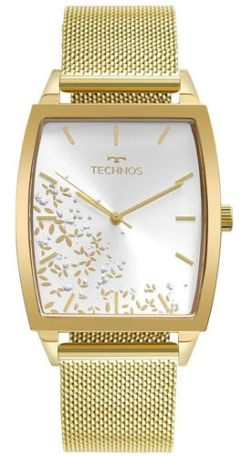 Relógio Feminino Technos Trend Dourado Loja Oficial