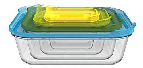 Joseph Joseph Nest Glass Storage, Freezer Oven Microwave Dis