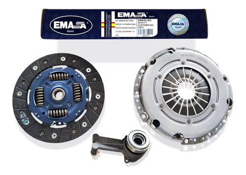 Kit Embrague C/collarin Ford Fiesta 1.6 Power Max Move Ecosp