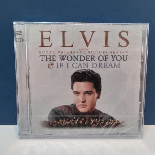 Elvis Presley The Wonder Of You & If I Can Dream Doble Cd  