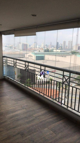 Imagem 6 de 30 de Apartamento Para Alugar, 135 M² Por R$ 7.000,00/mês - Jardim - Santo André/sp - Ap0442