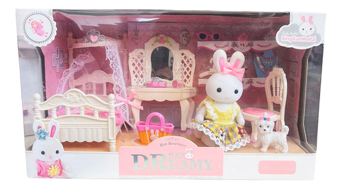 Playset Bay Dreamy Hot Boutique Conejos Con Accesorios Ub