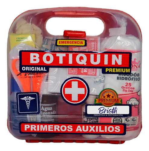 Botiquín De Emergencia Tipo Lonchera Primeros Auxilios