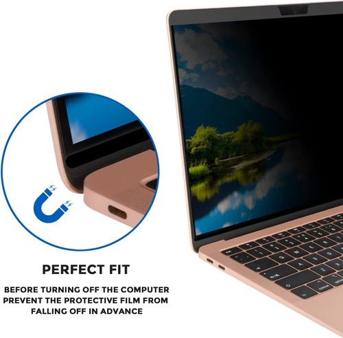 Jieykjo For Macbook 14 Privacy Screen Filter - Easy Removabl