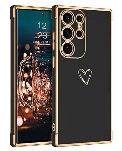 Funda Samsung Galaxy S23 Ultra Case Bonita Corazón Carcasa