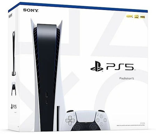 Imagen 1 de 6 de Sony Playstation 5 825gb Standard Color Blanco Y Negro