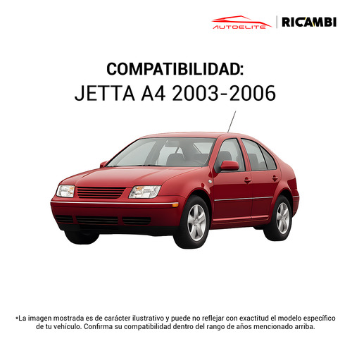 2 Discos Freno Delantero Para Jetta A4 2003 2004 2005 2006