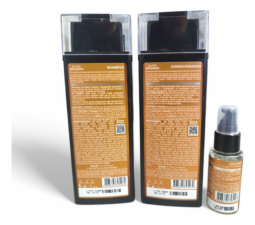 Kit Truss Nutri Infusion 1 Shampoo 1 Cond 300ml 1 Óleo 30ml