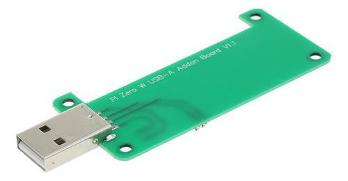 Para Placa Complementar Raspberry Pi Zero W Usb-a Com Capa