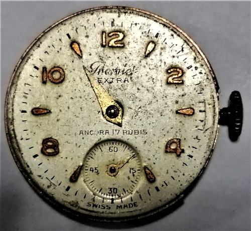 Maquina Reloj Pulsera -  Premier 17 J. - Diámetro 19,70 Mm -