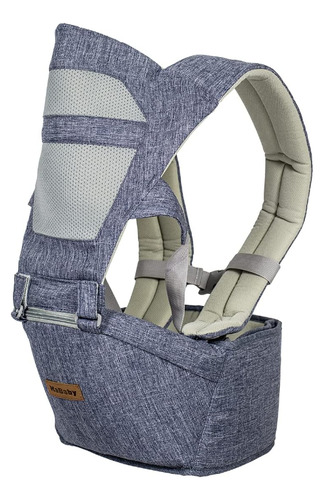 Canguru Para Bebê Seat Air Azul Ou Cinza 6-15 Kg Kababy Cor Azul