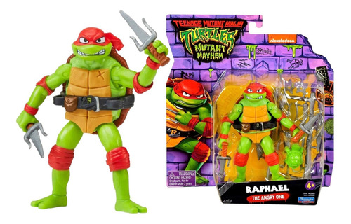 Tortugas Ninja Raphael 12cm Accesorios Orig Nw 83269 Bigshop