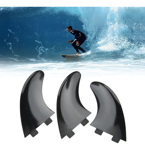 Aletas De Surf, 3 Unidades, De Pvc, De Liberación Rápida, De