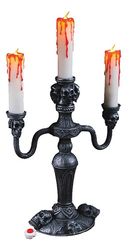 Candelabro Mágico Con 3 Brazos Iluminados