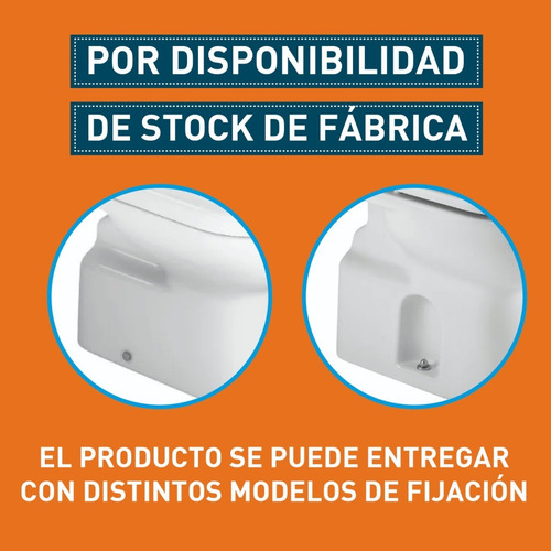 Combo Baño Inodoro Largo Tapa Mochila Doble Bidet Deca Vogue