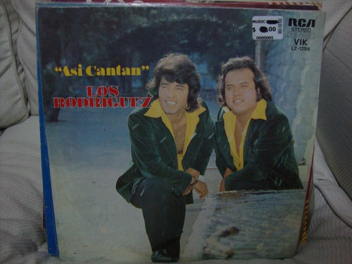 Vinilo Los Rodriguez Asi Cantan Nn F1