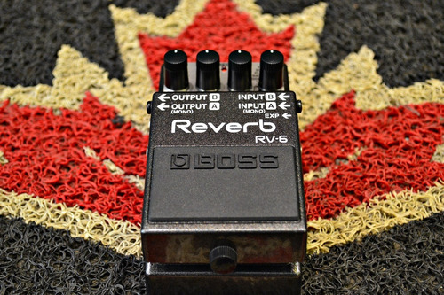 Pedal Boss Rv-6 Reverb Novo Frete Grátis