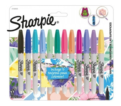 Marcadores Sharpie 12 Colores