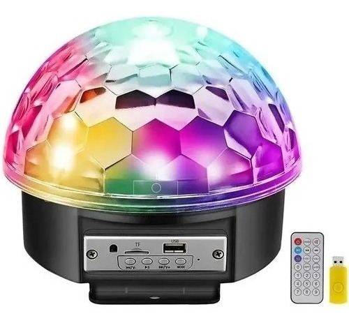 Bola Disco Rítmica Luces De Fiesta