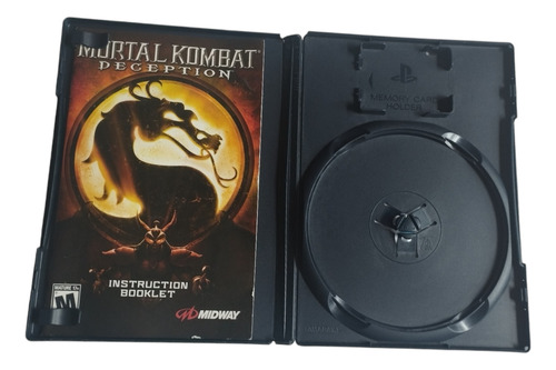 Mortal Kombat Deception (no Incluye Disco) Ps2 (Usado)