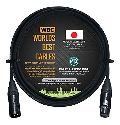 8 Pies - Cable De Audio Digital Aes/ebu Hecho A Medida Por W