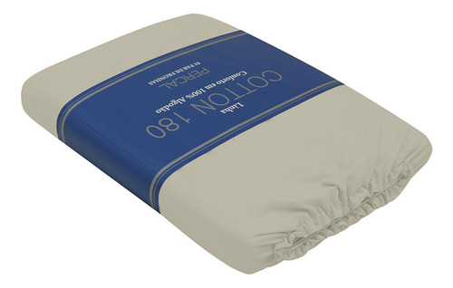 Par De Fronhas 0.50x0.70m Zelo Cotton 180 Bege Liso