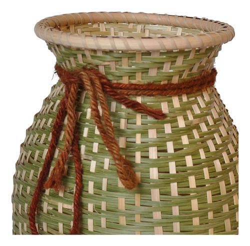 Cesta De Bambú Para El Vientre Cesta De Jarrón De 18x25cm
