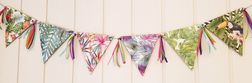 Banderines Para Sublimar Set Tropical Laura Craft