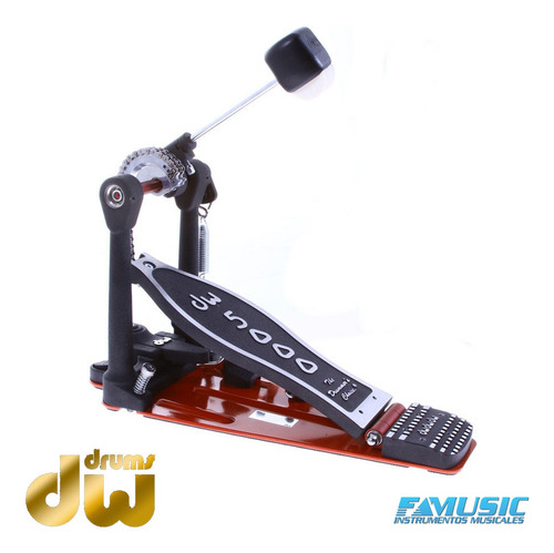 Pedal De Bombo Dw Dwcp5000ad4 Doble Cadena - Envios