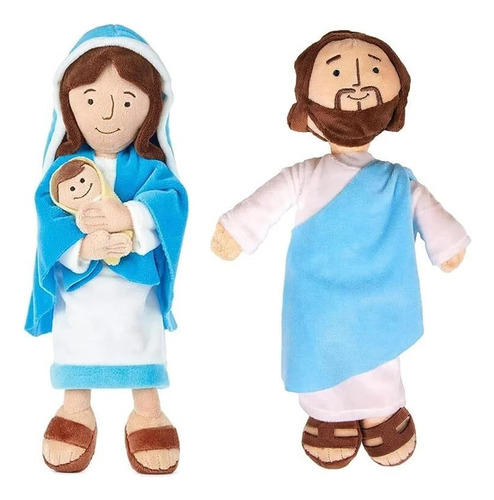 Boneca Clássica Religiosa De Cristo Salvador De 13 Polegadas