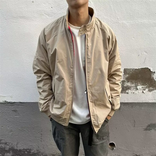 Chamarra Harrington Retro Casual De P