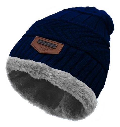 Gorro De Lana Bebe Invierno Beanie Abrigado Con Corderito