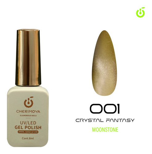 Esmalte Ojo De Gato Semipermanente Cherimoya 8ml 001