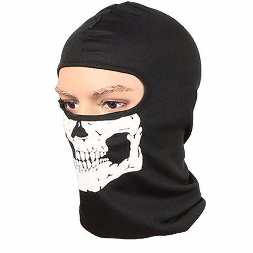 Capuz Balaclava Máscara Ninja Caveira Paintball Motoqueiro