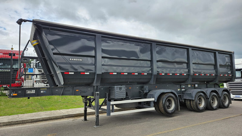 Carreta Basculante 4 Eixo Randon Ano 24 55m3 Com Pneu