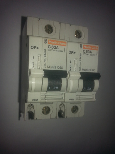 Breaker De Control Termomagnetico Merling Gerin