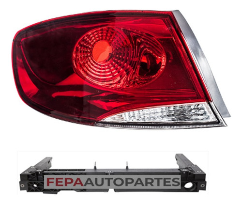 Mica Faro Giro Trasero Fiat Siena 4 Iv 13/18 Exterior El 1.4