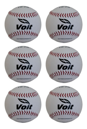 Pelotas De Beisbol Voit Entrenamiento 6 Piezas