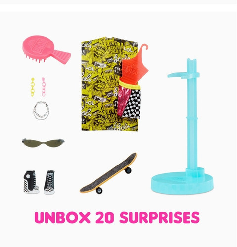 L.o.l. Surprise! Omg Core Doll Series 5- Sk8er