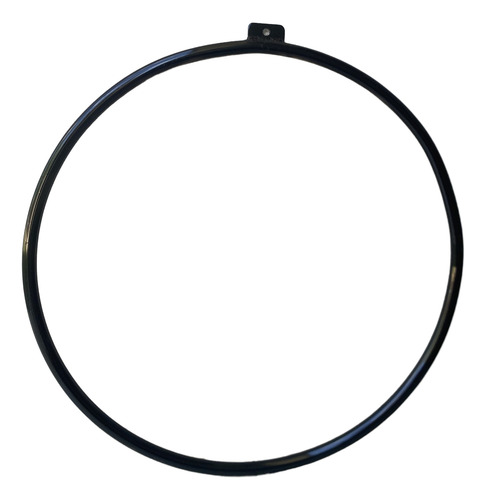 Aro De Acrobacia Aerial Ring 90 Cm Sin Anclaje Negro