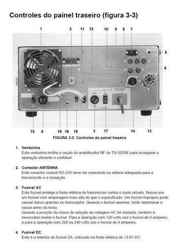 Guia Prático (manual) Como Usar Kenwood Ts-520se (português)