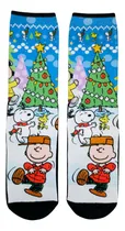 Comprar Calceta Peanuts Charlie Brown Snoopy Peanuts Navideña Calcet