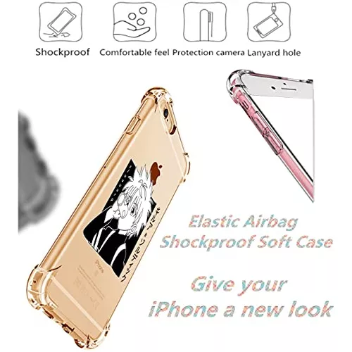 Carcasa de TPU Resistente para iPhone 6/6S/7/8/SE (2020)/SE (2022) -  Transparente